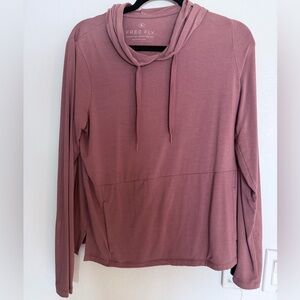 Women’s Free Fly performance mauve Hoodie